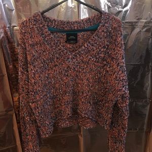 Urban Outfitters cropped v-neck sweater